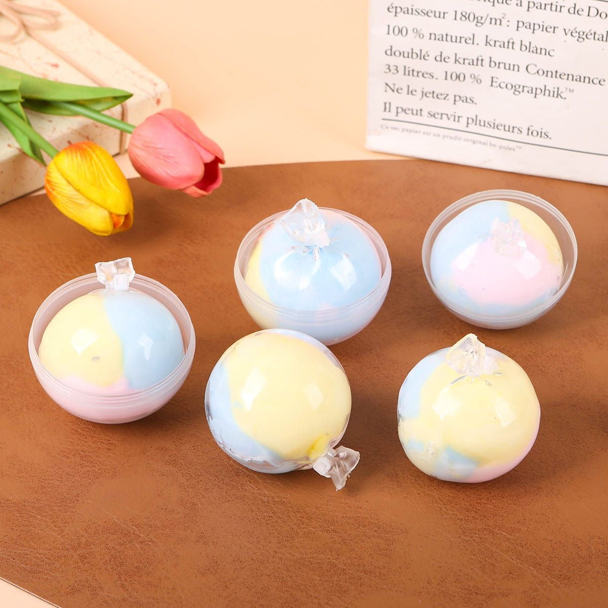 Chocolate Stress Ball Crispy Skin Squishy Stress Relief Decompression Toy – product image 7