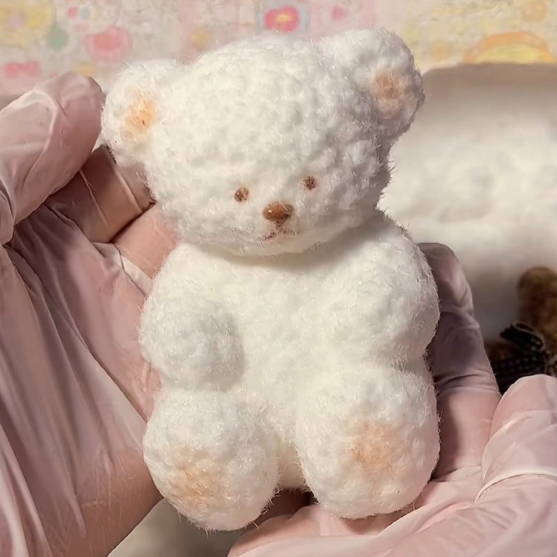 Handmade Teddy Bear Stress Relief Taba Squishy Toy  - Christmas Series – product image 3