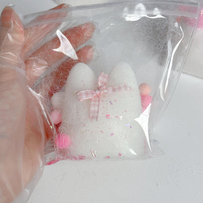 Handmade Silicone Kitty with Fur Stress Relief Squeeze Toy – product image 4