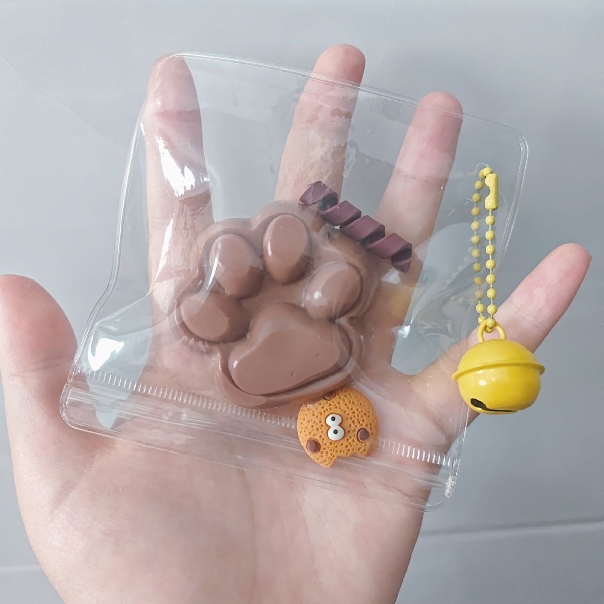 Handmade Chocolate Catpaws Taba Squishy Toy – product image 4