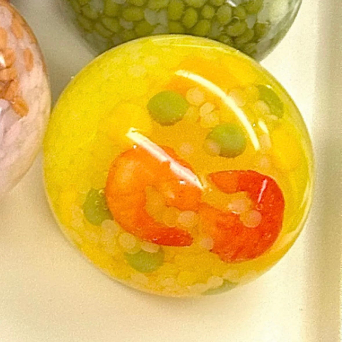 Rice Ball Collection Stress Ball Squishy Stress Relief Decompression Toy - Zip-tie Closure – product image 6