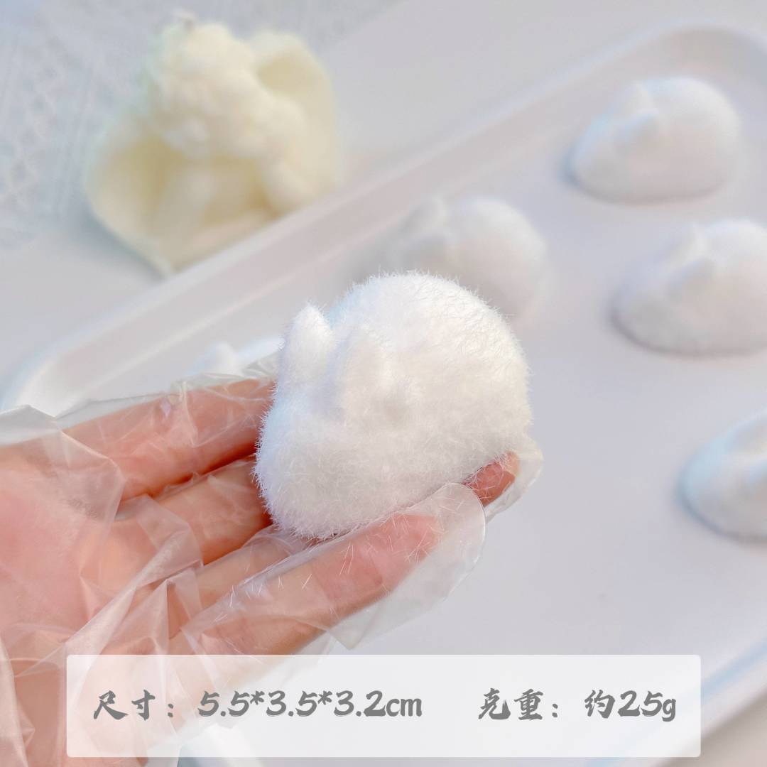 2pcs Handmade Rabbit Bunny Taba Squishy Toy – product image 4