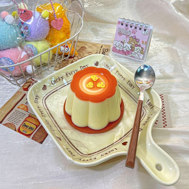 250g Super Big Pudding Handmade Silicone Squishy Pudding – product image 5
