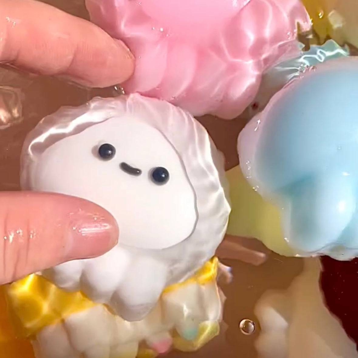 60g Handmade Jellyfish Octopus Taba Squishy Toy – product image 3