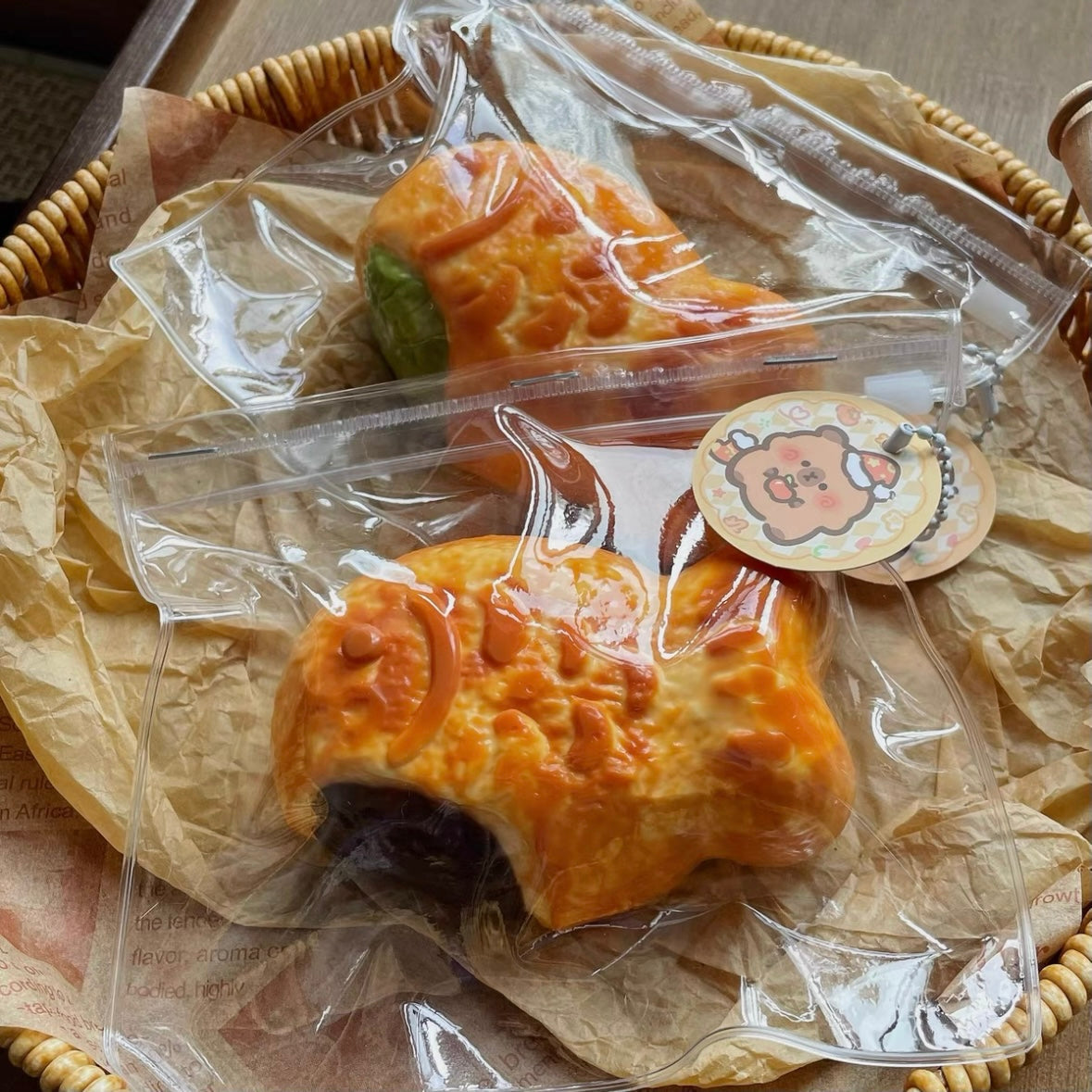 160g Handmade Silicone Molten Taiyaki Taba Squishy Toy – product image 3