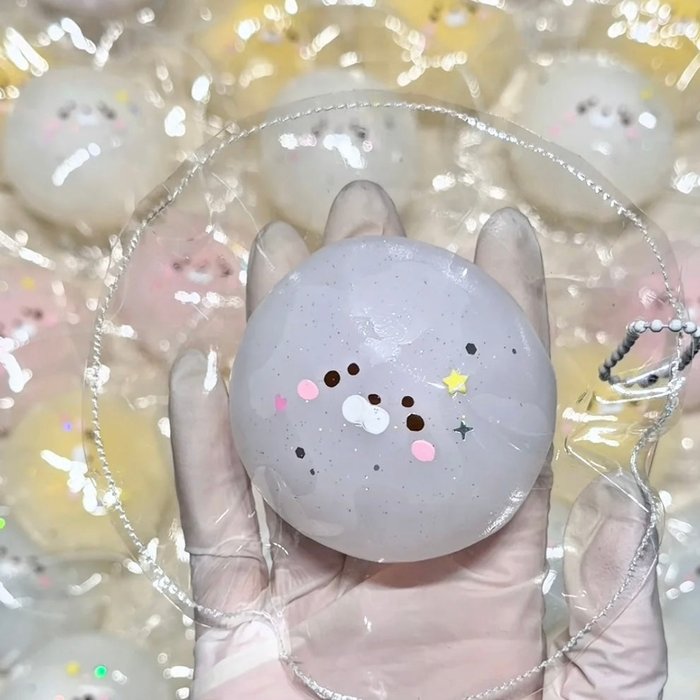 Cute Seal Sphere Taba Squishy Toy – product image 7