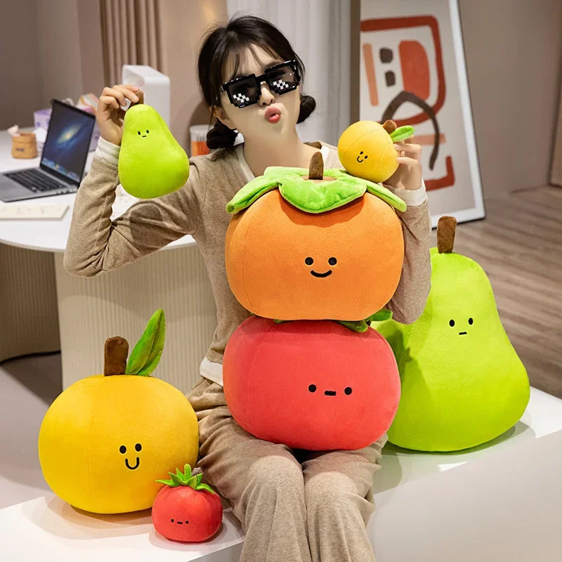 Fruit Plushies – A Minimalist and Cute Toy Food Collection — image 3