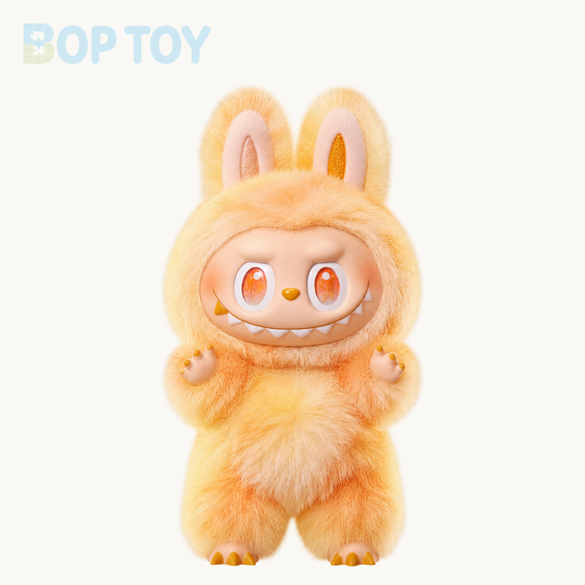 POP MART Labubu The Monsters Big into Energy Vinyl Plush Blind Box — Happiness option