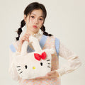 My Melody/Hello Kitty/Kuromi Fluffy Tote Bag with Strap — image 9