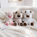 Kawaii Running Cow Plush Family — image 2