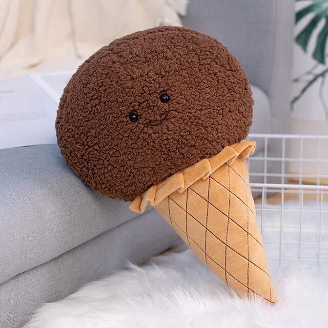 Ice Cream Cone Plush Toy, Five Flavors, 18" | 46 cm — image 2