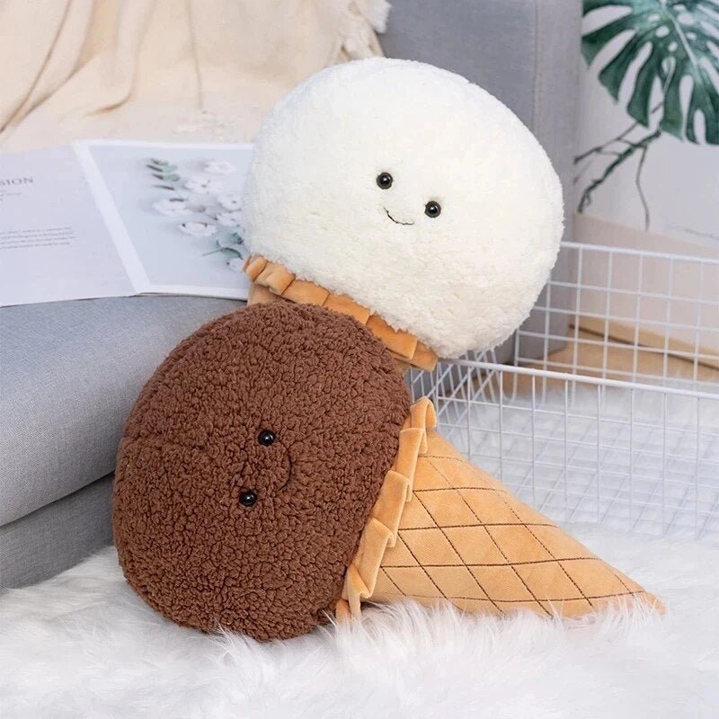 Ice Cream Cone Plush Toy, Five Flavors, 18" | 46 cm — image 7