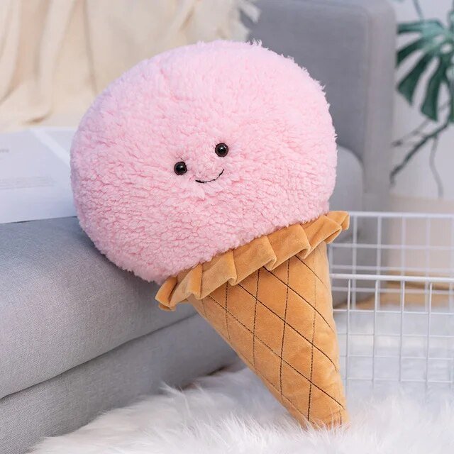 Ice Cream Cone Plush Toy, Five Flavors, 18" | 46 cm — image 5