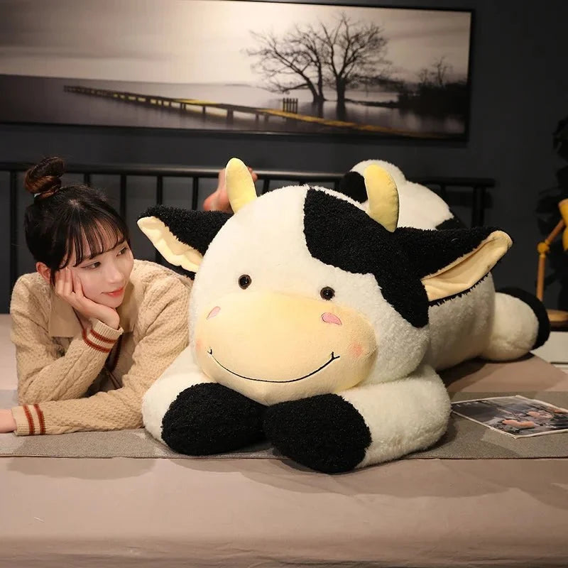 Jumbo Lounging Dairy Cow Plushie, 4 Colors, 35-43" | 90-110 cm — image 3
