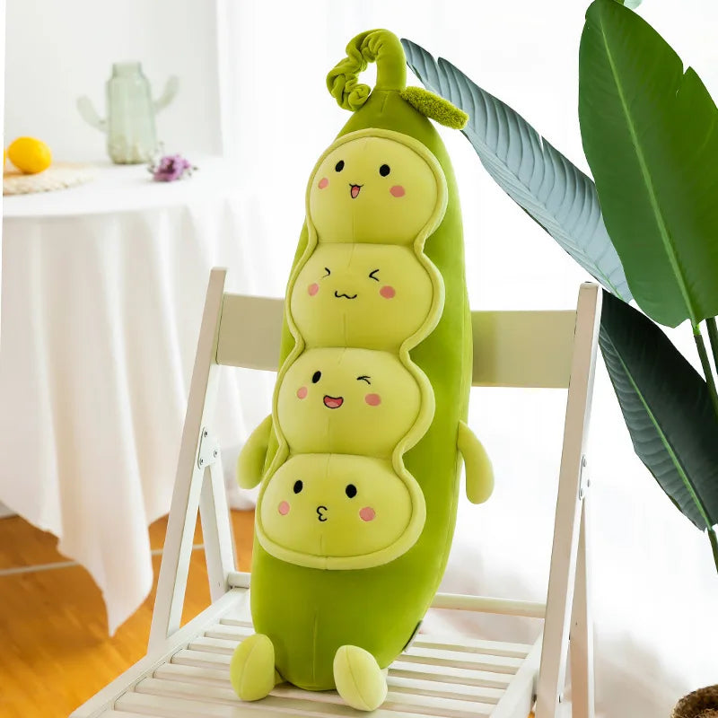 Jumbo Peas in a Pod Plushie, 22-37" | 55-95 cm — image 5