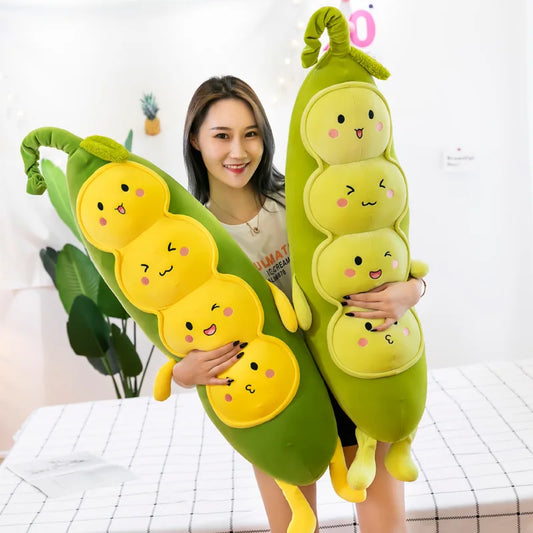 Jumbo Peas in a Pod Plushie, 22-37" | 55-95 cm — image 1