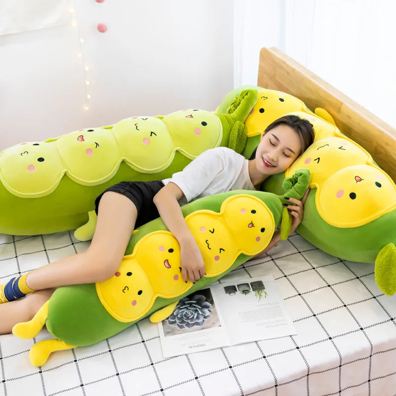 Jumbo Peas in a Pod Plushie, 22-37" | 55-95 cm — image 3