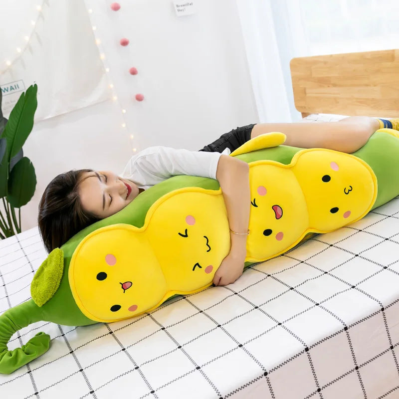 Jumbo Peas in a Pod Plushie, 22-37" | 55-95 cm — image 4