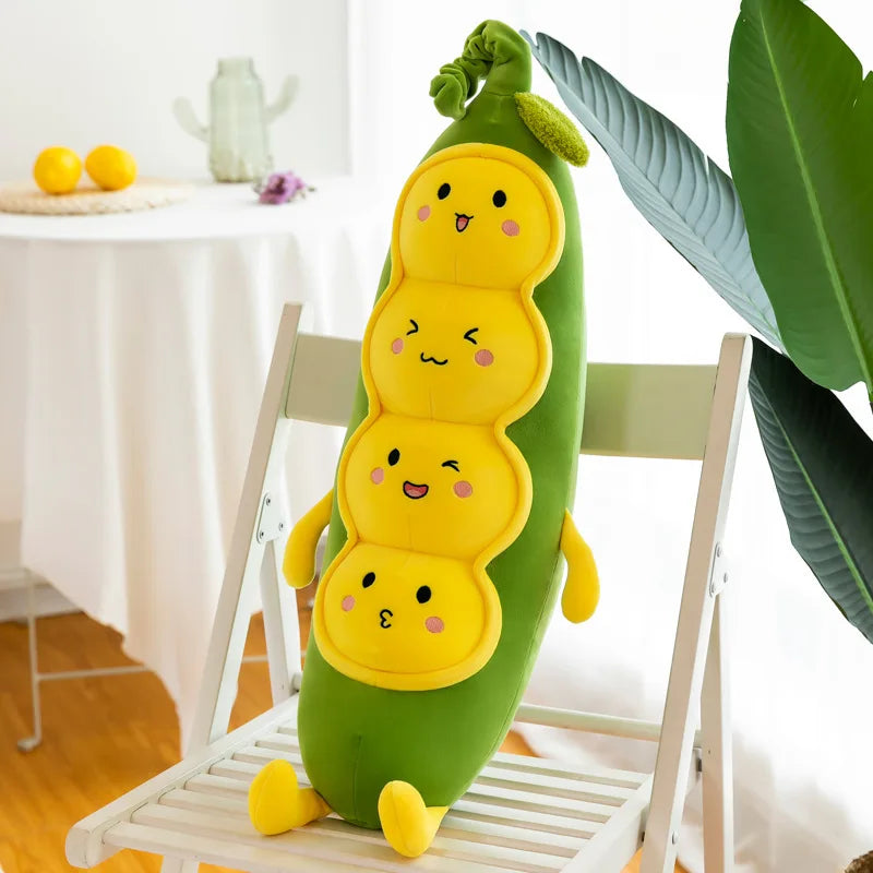 Jumbo Peas in a Pod Plushie, 22-37" | 55-95 cm — image 6