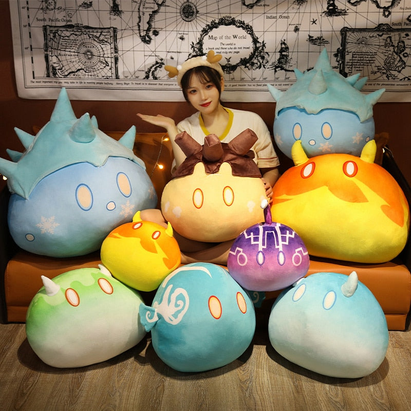 Anime Genshin Impact Slime Ball Plushies — image 3