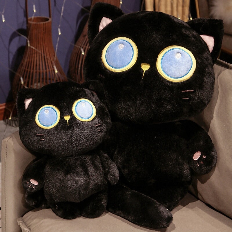 Arrayah the Blue Eye Black Cat Plushie — image 9