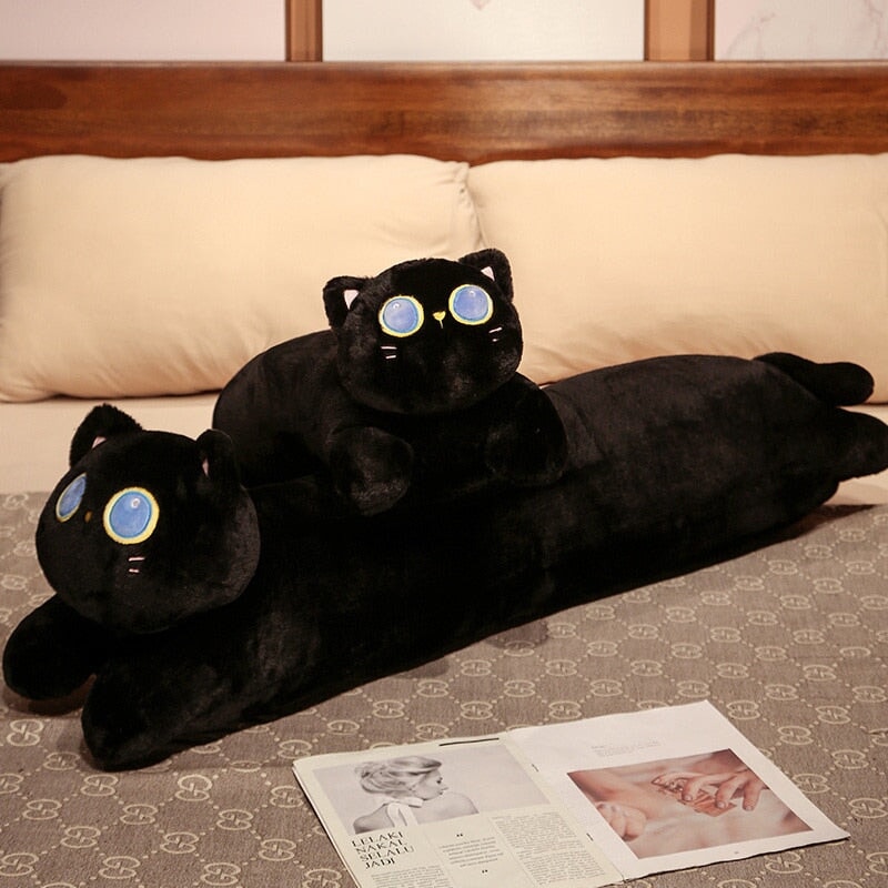 Arrayah the Blue Eye Black Cat Plushie — image 6