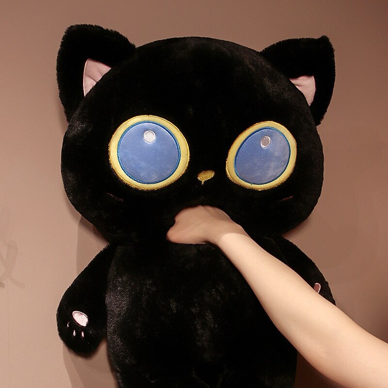 Arrayah the Blue Eye Black Cat Plushie — image 7