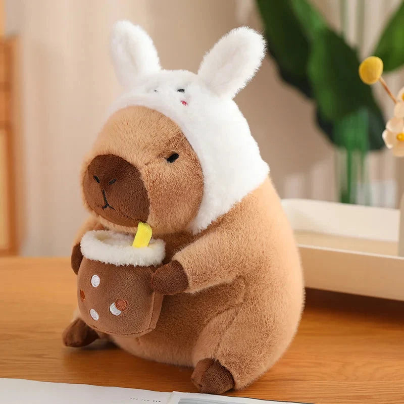 Baby Capybara Animal Dress-up Plushie Collection — image 11