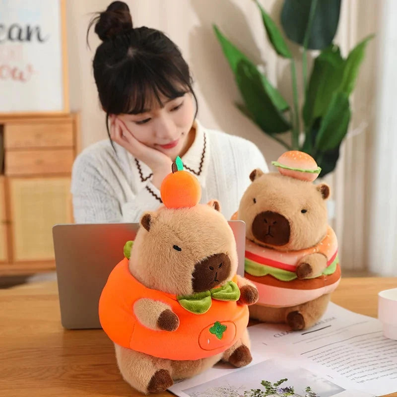 Baby Capybara Animal Dress-up Plushie Collection — image 26