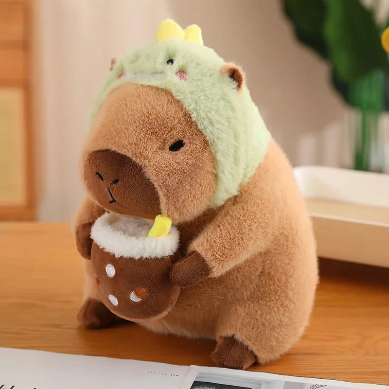 Baby Capybara Animal Dress-up Plushie Collection — image 9