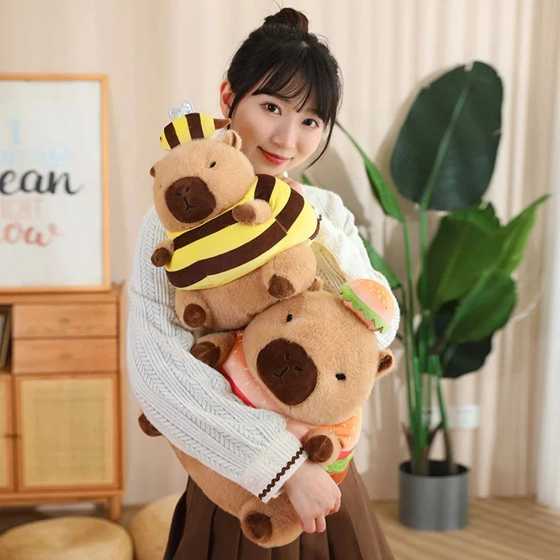 Baby Capybara Animal Dress-up Plushie Collection — image 21