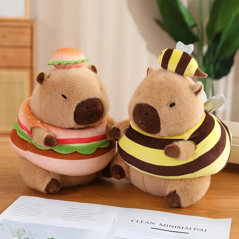 Baby Capybara Animal Dress-up Plushie Collection — image 30