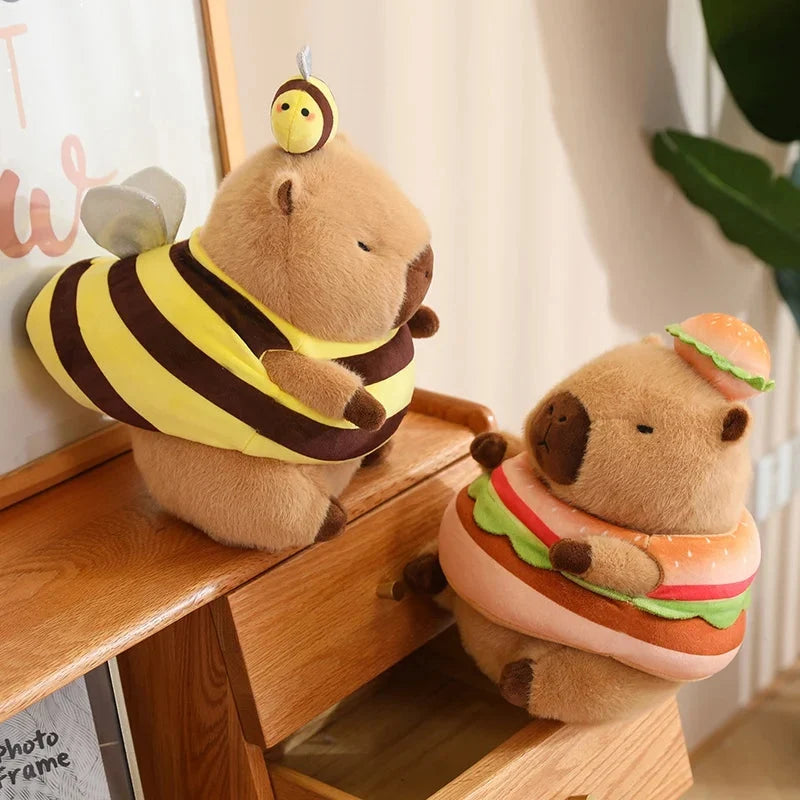 Baby Capybara Animal Dress-up Plushie Collection — image 27