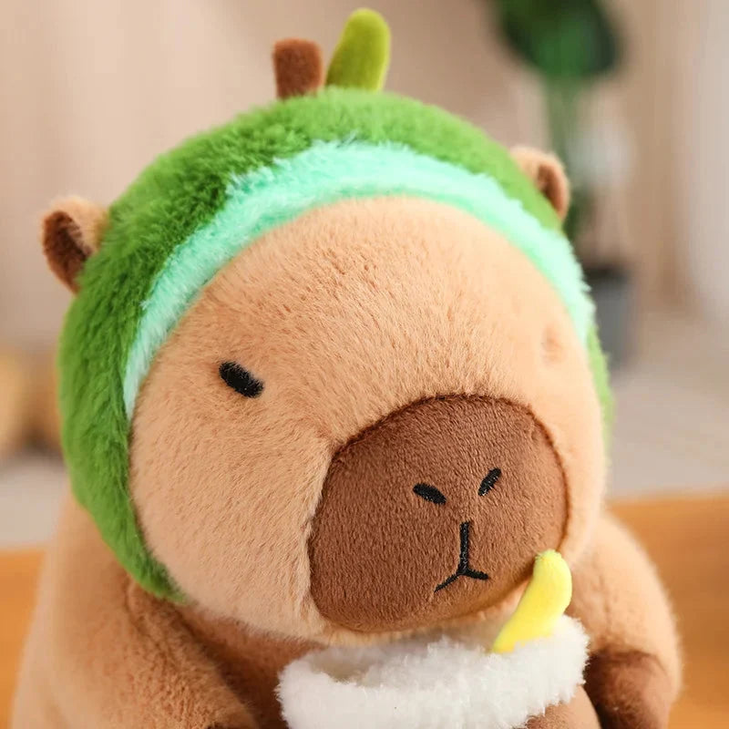 Baby Capybara Animal Dress-up Plushie Collection — image 35