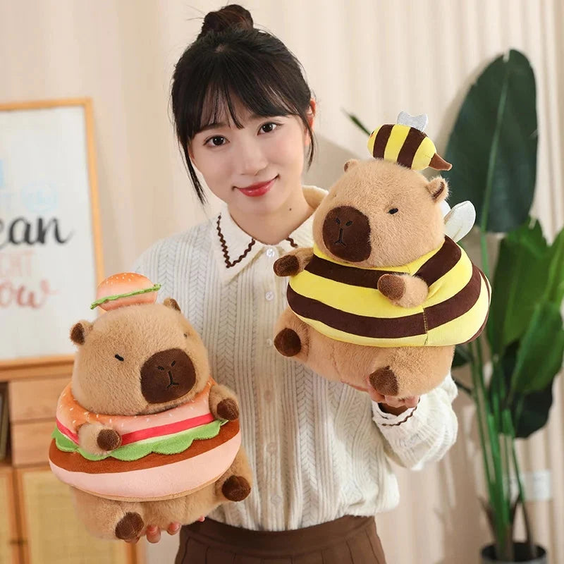 Baby Capybara Animal Dress-up Plushie Collection — image 24