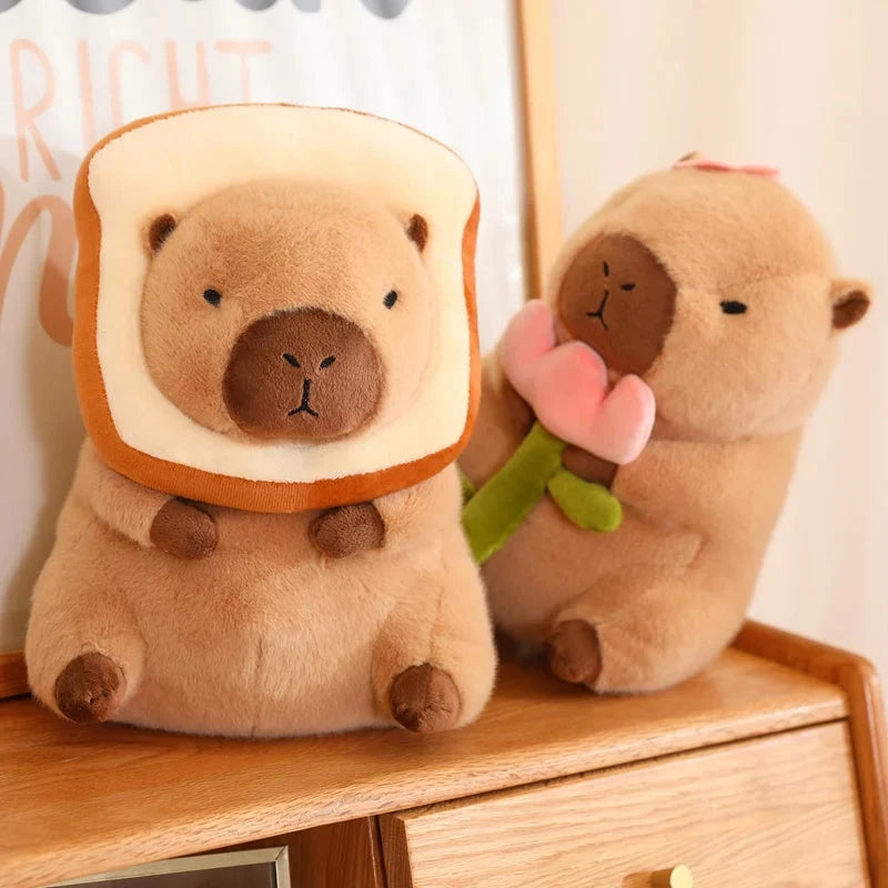 Baby Kawaii Capybara Dress-up Plushies — image 2
