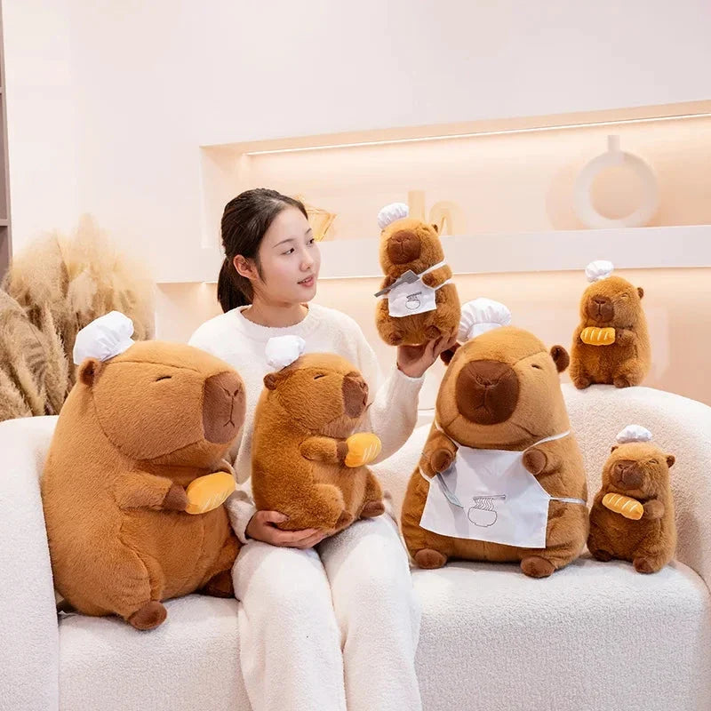 Baker and Chef Capybara Plush Collection — image 13