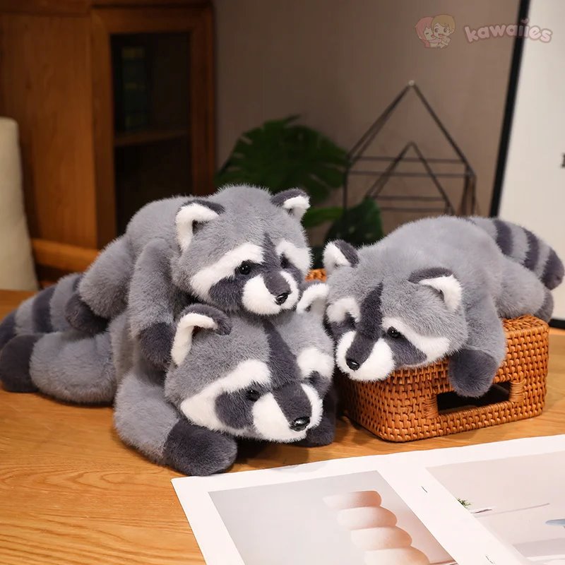 Boomer the Fluffy Raccoon Plushie — image 6