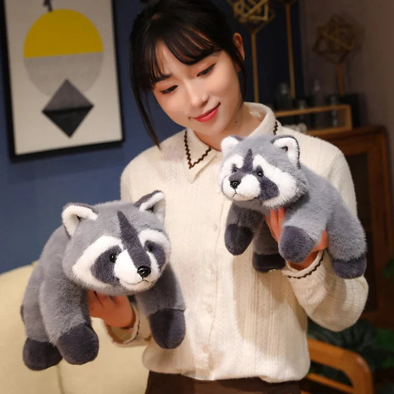 Boomer the Fluffy Raccoon Plushie — image 5