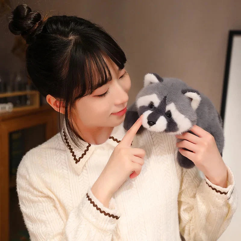 Boomer the Fluffy Raccoon Plushie — image 14