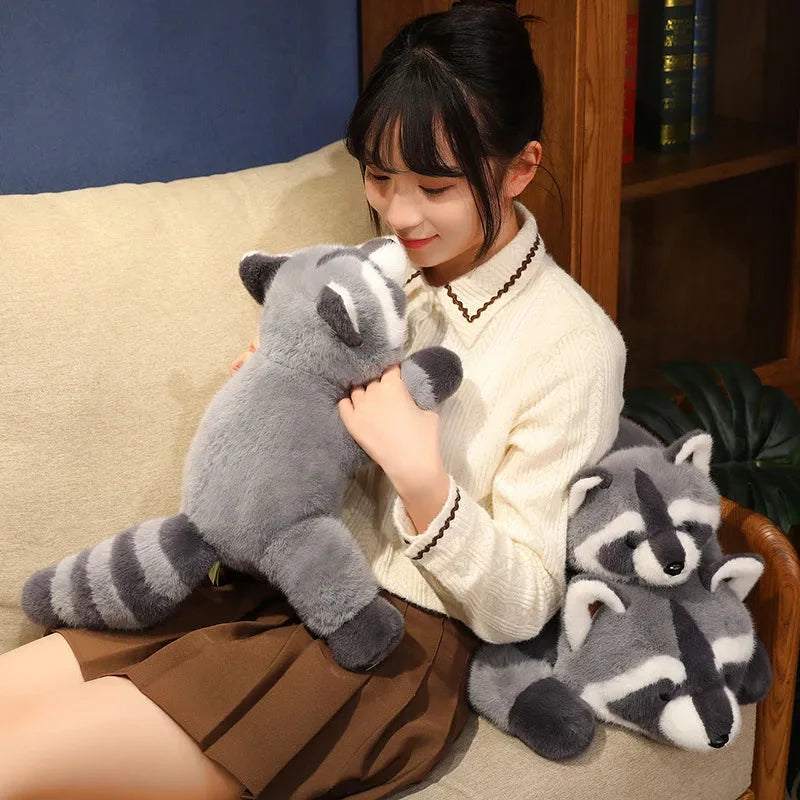 Boomer the Fluffy Raccoon Plushie — image 3