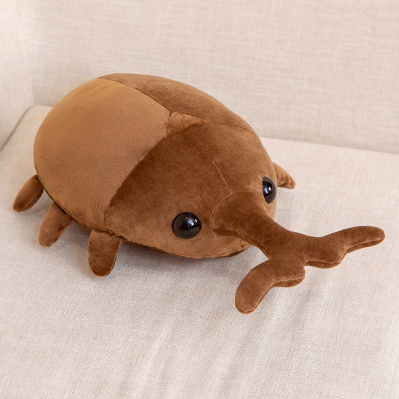 Brown Kawaii Dung Beetles Plushies — image 1
