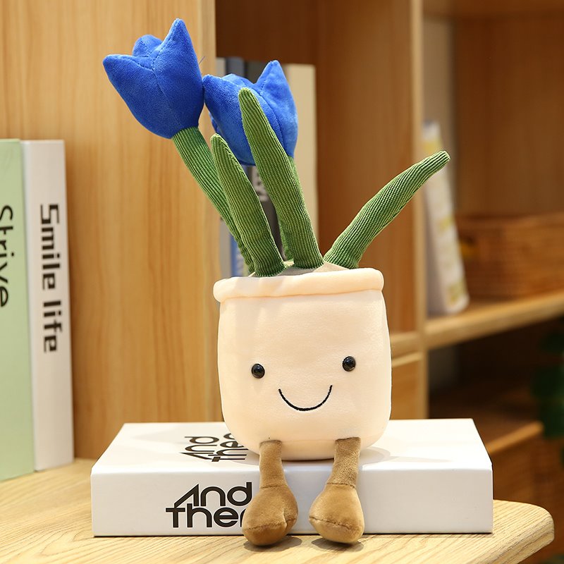 Bubbly Tulip Flower Pot Plush — image 7