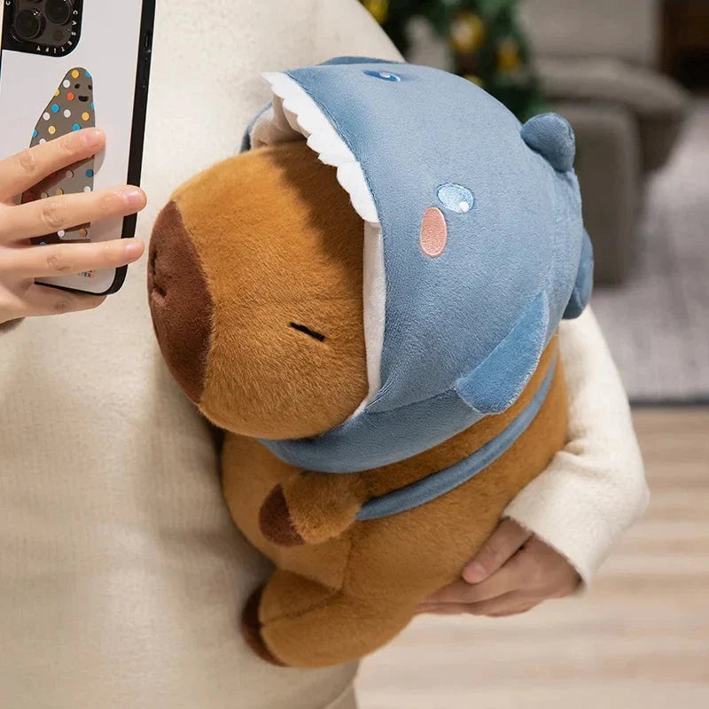 Capybara Animal Cosplay Hat Plushies — image 7