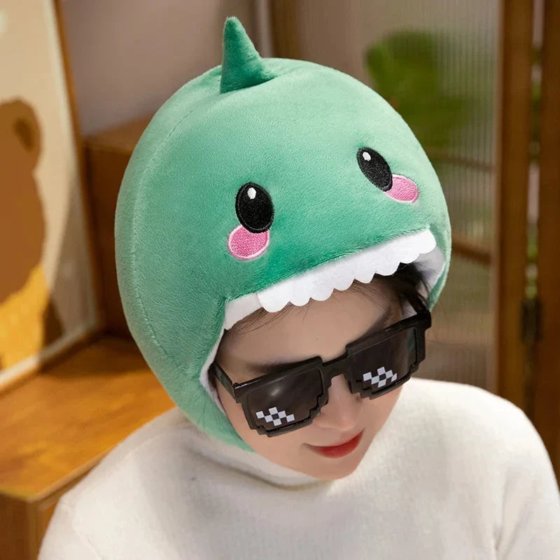 Capybara Animal Cosplay Hat Plushies — image 14