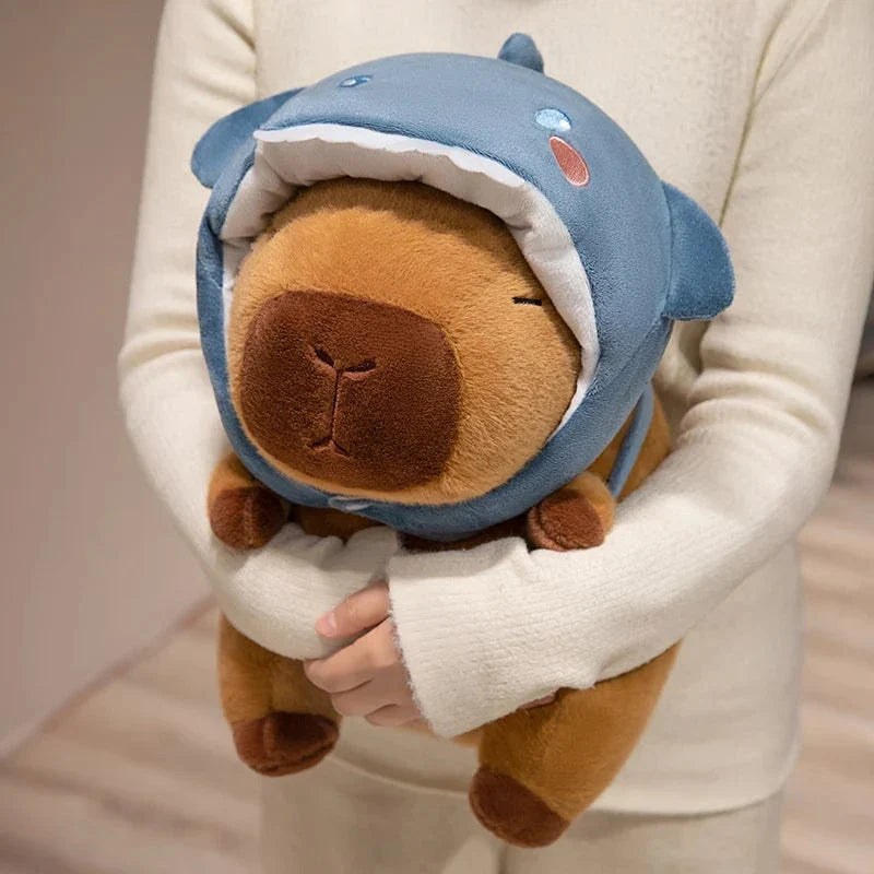 Capybara Animal Cosplay Hat Plushies — image 12