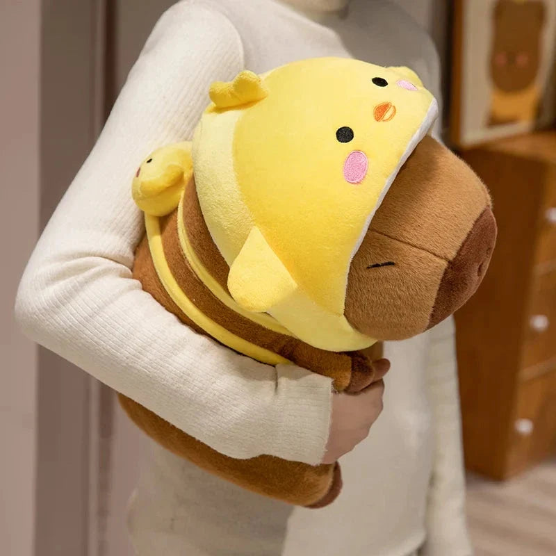 Capybara Animal Cosplay Hat Plushies — image 11