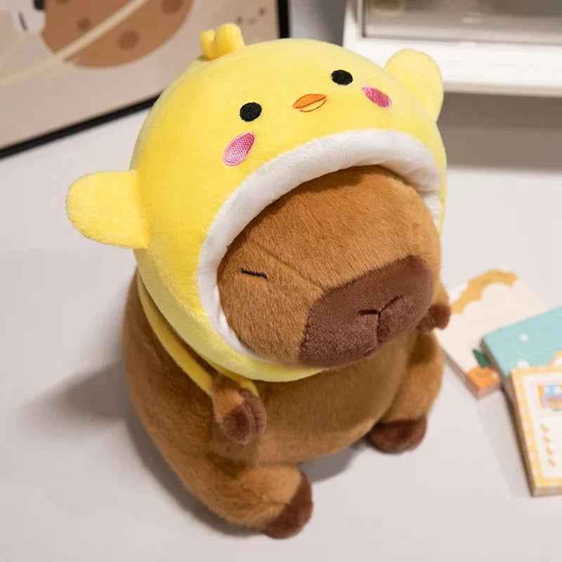 Capybara Animal Cosplay Hat Plushies — image 15