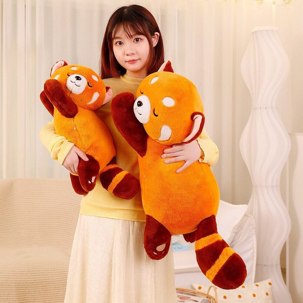 Chai the Sleeping Red Panda Plushie — image 6