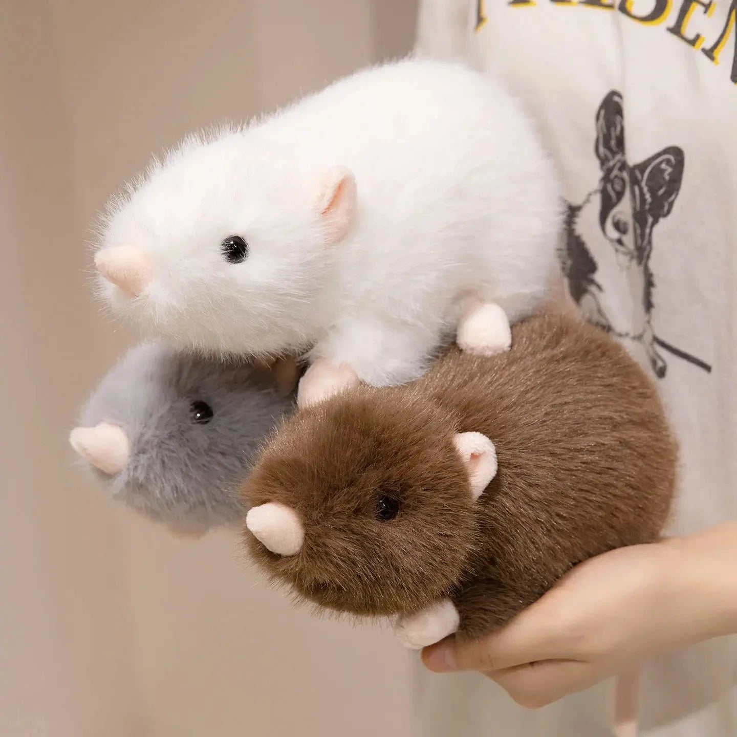 Cheesingtons the Lovable Mouse Plushie Family — image 1